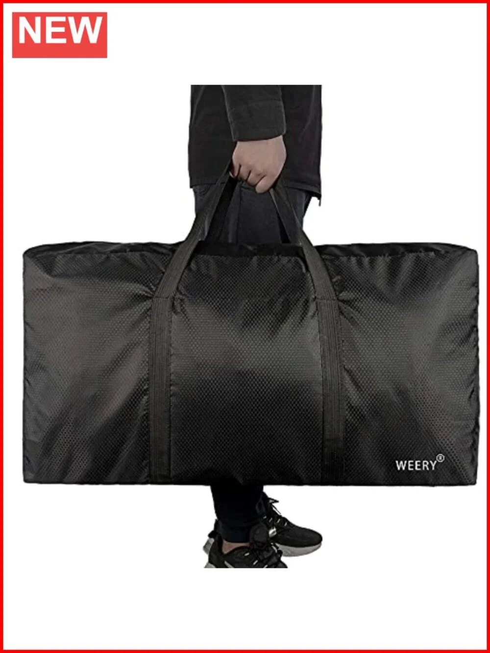 Extra Large Lightweight Foldable Waterproof Nylon Duffel Bag 96L Travel Sport